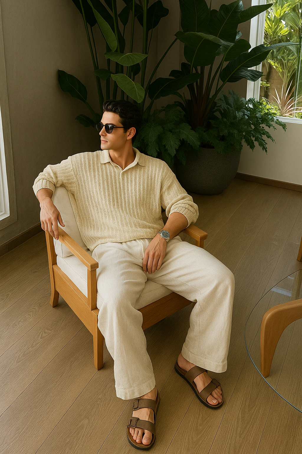 Old Money Pearl Combo (Beige & White)