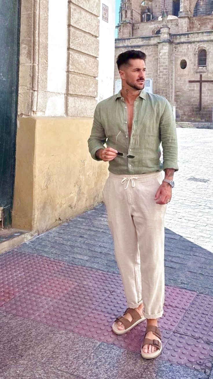 Old Money Classic Shirt (Olive)